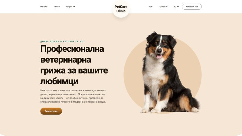 Дизайн за ветеринар
